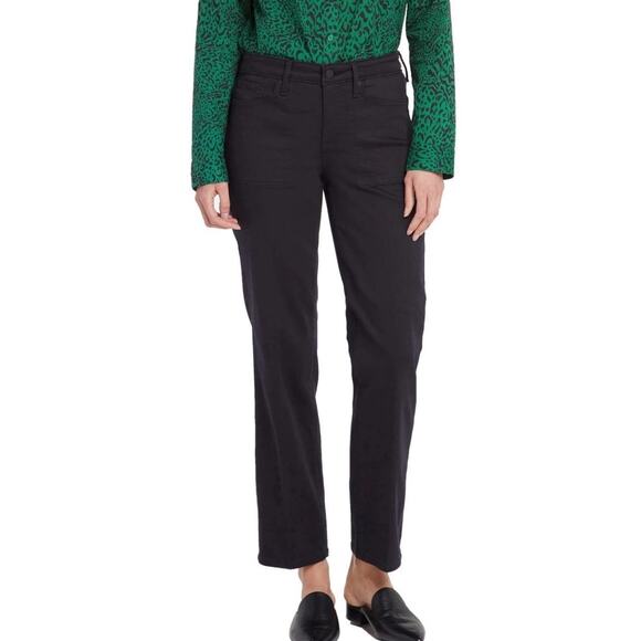 NYDJ‎ Women’s 12 Piper Ankle Straight Leg Jeans Lift x Tuck Classic Preppy Chic - Picture 2 of 15